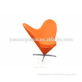 Modern fashion heart cone chair
